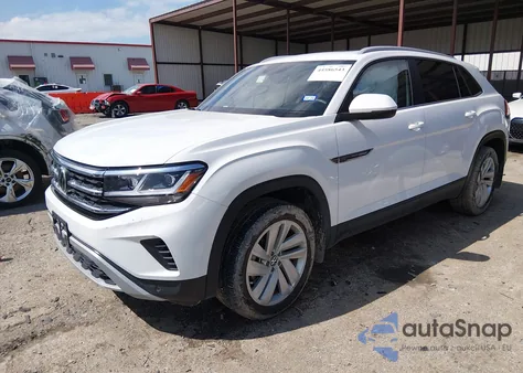 2022 Volkswagen Atlas Cross Sport 3.6L V6 Se W/Technology из США, поврежденный, VIN 1V2KE2CA5NC210883